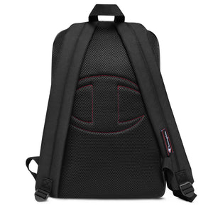 DD Embroidered Champion Backpack - Heather Black / Black