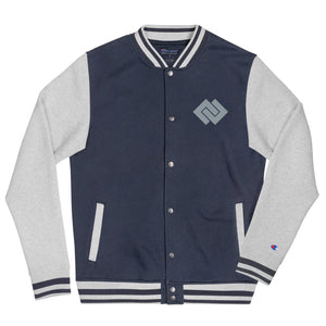 DD Champion Bomber Jacket - Navy / Oxford Gray