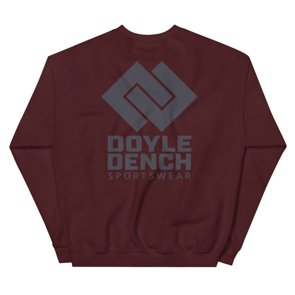 DD Crew Neck Sweatshirt - Maroon