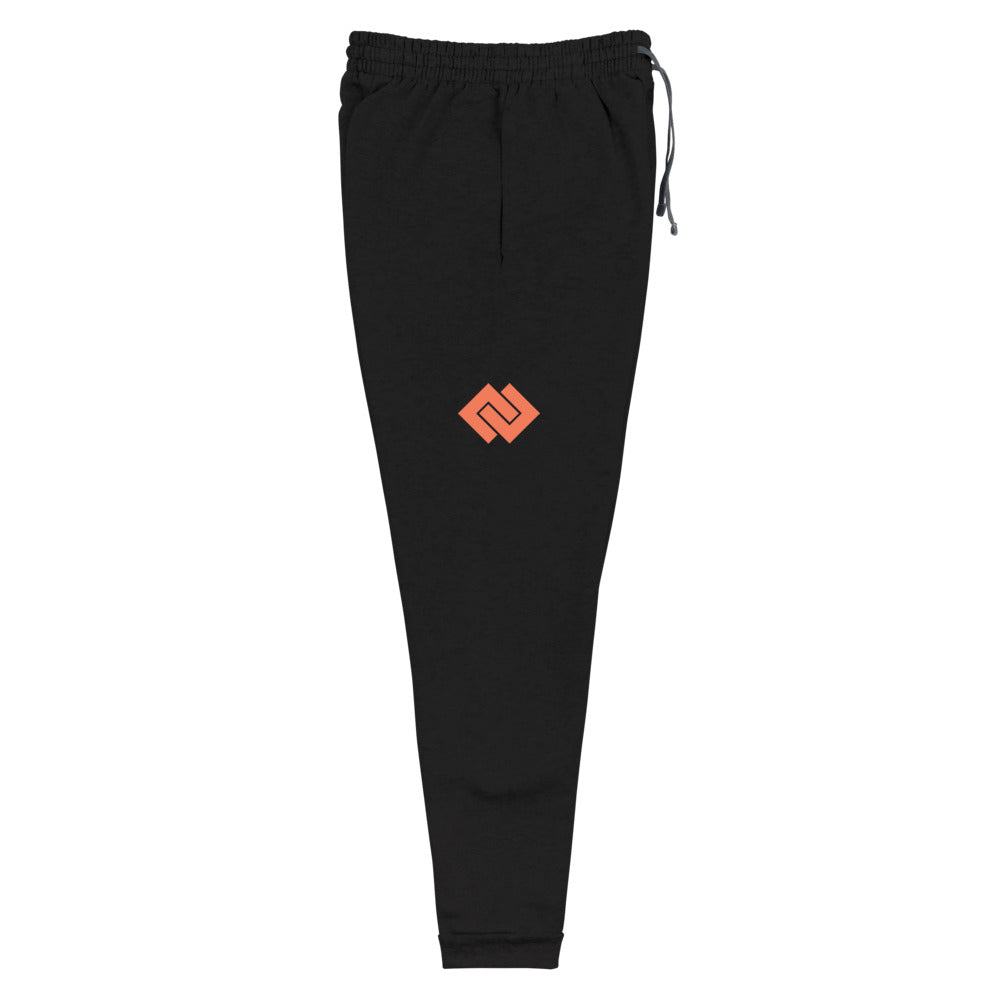 DD Joggers - Black / Orange