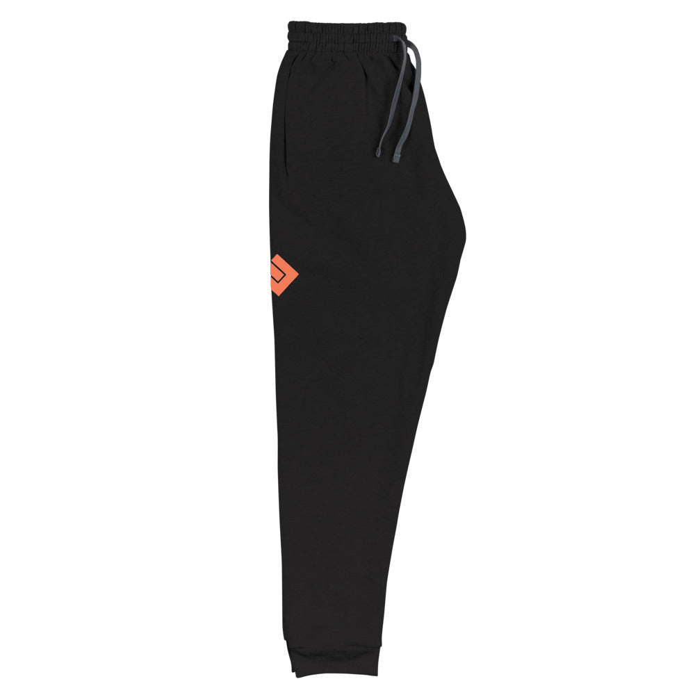 DD Joggers - Black / Orange